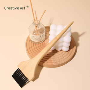 Casa naturale di colore dei <span class=keywords><strong>capelli</strong></span> in legno e ciotola Set applicatore di colore dei <span class=keywords><strong>capelli</strong></span> <span class=keywords><strong>pennello</strong></span> <span class=keywords><strong>per</strong></span> tintura e ciotola <span class=keywords><strong>per</strong></span> l'evidenziazione precisa - Product Image 2