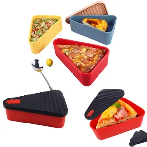 Silicone Folding Lunch Box Portable Folding Bowl Ice Cream Mould With Lid  Bowl Microwave Salad Vegetable And Fruit Lunch Box