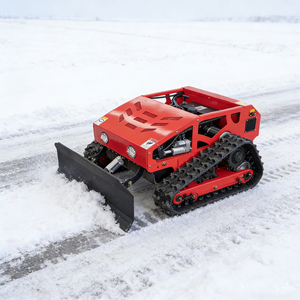 Uzaktan Kumandalı Paletli Kar Sökücü Benzinli Kar Temizleme Robotu, Araba Yolu, Kaldırım, Kış Temizliği İçin - Product Image 2