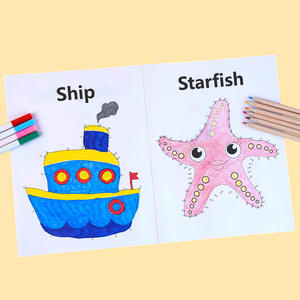 Libro de Puntos para Conectar, Regalo Especial para Niños, Rompecabezas de Conexión de Puntos, Práctica de Trazado, Dibujo y Coloreo de Criaturas Marinas, Divertido Libro de Puntos para Niños - Product Image 3