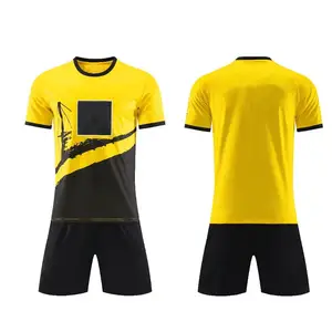 New football club team wearing jersey set supplier adult cheap wholesale low-priced jersey football