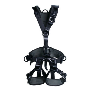 ชุดสายรัดนิรภัยแบบเต็มตัว Zhongyu รับน้ำหนักได้ 100 กก. พร้อมห่วงเหล็ก D-ring สแตนเลสแบบปลดเร็ว สำหรับงานที่สูง งานปีนเขา และกิจกรรมกลางแจ้ง - Product Image 4