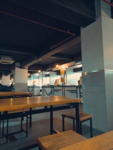 โรงพยาบาล โรงเรียน บริษัท พนักงาน โรงอาหาร โซลูชั่นอุปกรณ์ครัวครบวงจร เฟอร์นิเจอร์โรงอาหารพร้อมโต๊ะและเก้าอี้ - Product Image 3