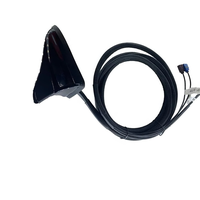 Antenne combinée aileron de requin adhésive pour voiture 4G WiFi GPS GNSS