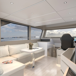 Yacht à moteur de 16,1 m, déplacement de 22,5 T, deux moteurs, 30 nœuds, 12 personnes, largeur de 4,7 m, pont multi-niveaux, flybridge, salon fermé, cabine marine - Product Image 6