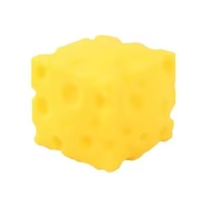 Yellow Cheese Squeeze Toy,stress Balls for Adults ,soft Novelty , <b>Rebounding</b> Sensory, Theme Cheese Cubes Squishy ,suitable for - Product Image 1