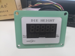 Kadawell Innovador indicador de altura de troquel electrónico patentado por la prensa eléctrica Indicador de altura de cierre de alta precisión - Product Image 3