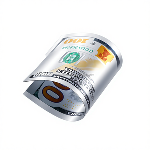 Billete <span class=keywords><strong>de</strong></span> Banco <span class=keywords><strong>de</strong></span> Plástico Personalizado con Lámina Dorada <span class=keywords><strong>de</strong></span> $<span class=keywords><strong>100</strong></span> Dólares Estadounidenses para Cumpleaños, Coleccionable, Diseño <span class=keywords><strong>de</strong></span> Lujo - Product Image 4