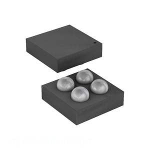 Composants AT24CSW040-UUM0B-T électroniques 4 XFBGA WLCSP Mémoire En stock - Product Image 1