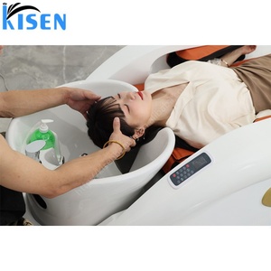 เตียงสระผมแบบญี่ปุ่น Kisen ดีไซน์กะทัดรัด สำหรับทำทรีทเมนต์ศีรษะ ทรีทเมนต์ผิวหน้า เก้าอี้ทำผมสำหรับร้านเสริมสวย ทำสปาหัว - Product Image 2