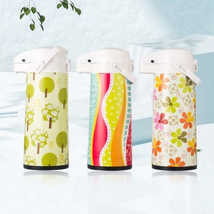 1L 1.9L Best Stainless Steel Airpot with Hand Pressing air <strong>Pump</strong> Water <strong>Thermos</strong> <strong>Flask</strong> - Product Image 4