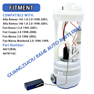 Gruppo Pompa Carburante 46512836 per <span class=keywords><strong>Alfa</strong></span> <span class=keywords><strong>Romeo</strong></span> <span class=keywords><strong>145</strong></span> <span class=keywords><strong>146</strong></span> Fiat Bravo I Coupé Marea Marea Weekend 1995-2002 51703072 51704021 46797142 - Product Image 2