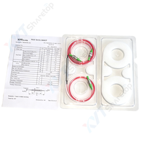 DWDM 1*2 3-Port 50GHz Filter Optik Penjaga Polarisasi (PM) Tabung Baja Serat C28(1554.94nm)-C40(1545.32nm) Saluran