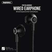 Remax RM-711 Headphone In-ear Berkabel Anti Keringat dengan Kontrol Hands-free yang Inovatif