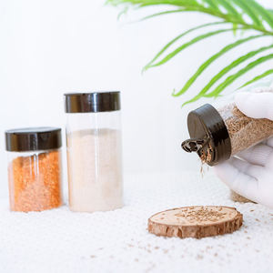 Prix usine Conteneurs de secoueur d'épices vides 150ml 200ml 420ml Pot en plastique transparent pour animaux de compagnie - Product Image 6