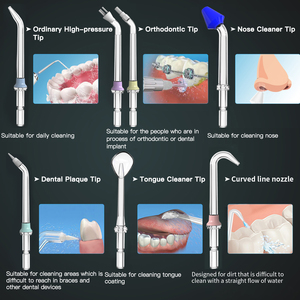 Irrigador Dental Portátil Recargable por USB para el Cuidado Bucal, Limpiador de Dientes para Adultos, Irrigador Oral Pulsante, Hilo Dental Eléctrico - Product Image 6