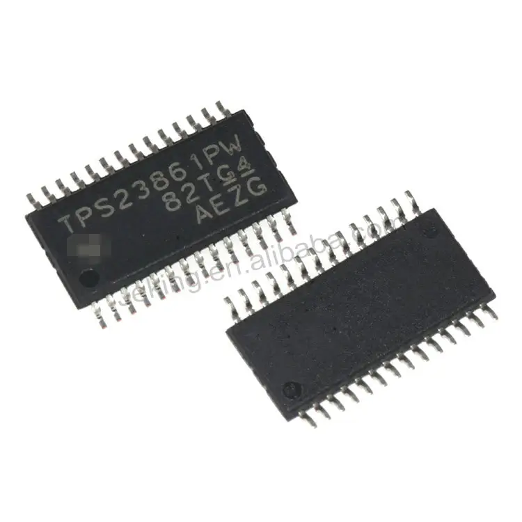 Jeking TPS23861 Quad Port Power over Ethernet PSE Controller IC TPS23861PWR