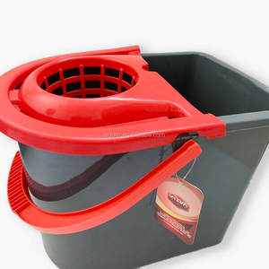 Xô Lau Sàn Bằng Nhựa Có Tay Cầm, Xô Lau Sàn Bằng Nhựa Màu Bạc <span class=keywords><strong>14L</strong></span> - Product Image 2