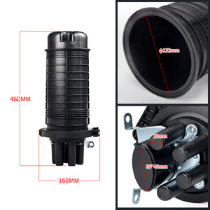 24/48/72/96-Kern Glasfaser-Spleißgehäuse Vertikaler Typ Optische Kabelverbindungsbox für <span class=keywords><strong>CATV</strong></span> im Kuppelstil - Product Image 2