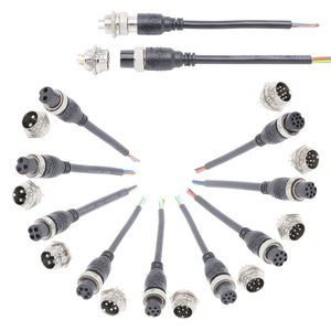 Connecteur universel GX16 10Pin Aviation fil à fil type 60V 2A <span class=keywords><strong>DC</strong></span> connecteur moulé 22/24 AWG câble pour équipement électronique - Product Image 5