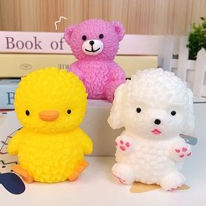 Juguete de Peluche de Pato Amarillo Popular de Jincan, Juguete para Perros con Sensación de Lodo Fluido y Música para Aliviar el Estrés, para Niños y Niñas de 5 a 7 Años - Product Image 2