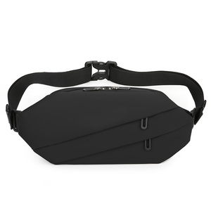 Bolso bandolera antirrobo ligero de alta calidad para hombres logotipo personalizado <span class=keywords><strong>pecho</strong></span> <span class=keywords><strong>y</strong></span> <span class=keywords><strong>hombro</strong></span> Sling diseño de mensajero simple - Product Image 2
