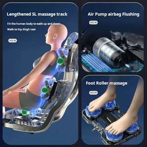 <span class=keywords><strong>เก้าอี้</strong></span>นวด4D อัจฉริยะแบบหรู<span class=keywords><strong>ห</strong></span>ราระบบชิอัตสึใช้สำ<span class=keywords><strong>ห</strong></span><span class=keywords><strong>รับ</strong></span>ผ่อนคลายกล้ามเนื้อบรรเทาอาการปวดเก้าอี้นวด - Product Image 5