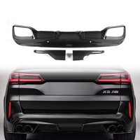 Diffuseur arrière en fibre de carbone sèche pour BMW F95 X5 M 2023-2024, pièces aérodynamiques de modification automobile