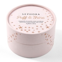 Cylindre de vente chaude OEM Boîte d'emballage pour faux cils Conteneurs d'emballage cosmétique Tube de papier rond pour poudre libre