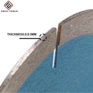 Lama per sega diamantata per taglio di piastrelle in marmo a taglio rapido segmentato pressato a freddo per ceramica - Product Image 2