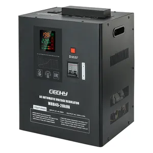 Wall Mounted 5KVA 45-280V Single Phase 220V Relay AC Automatic Voltage Regulators Stabilizers AVR