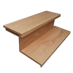 Gradini per Scale in Rovere di Grande Successo dalla Fabbrica Design Moderno e Minimalista Gradini per Scale Interne in Legno Massello - Product Image 1