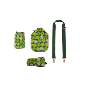 Borsa personalizzata in Neoprene racchetta da ping pong con cinturino con tasca per tazza d'acqua e copertura per Paddle Pickleball - Product Image 3