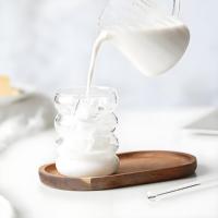 Nouveau Style10oz haute Borosilicate café froid thé verre tasse haute qualité glace Milkshake boisson verrerie