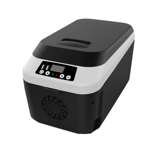 Réfrigérateur de voiture 12L à couvercle rabattable avec affichage numérique, glacière portable horizontale 12V DC pour extérieur, hôtel, camping-car, alimentation solaire/batterie - Product Image 5