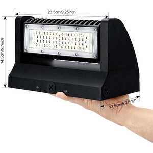 40W Rotatable LED Outdoor Wallpack 5,600Lumens 150W HID/HPS Equivalency 5000K Color DLC+UL Certified with 5 Years Warranty - Product Image 2