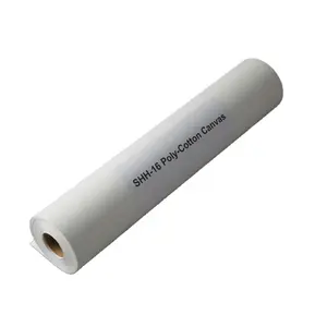 Personalizado 280gsm Inkjet Impressão Impressão Corante Tinta polycotton Canvas Rolls