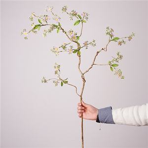 Nouveau design populaire fleurs artificielles grande tige fleur fuax fleur branches d'<span class=keywords><strong>arbre</strong></span> pour la fête de mariage décorations pour la maison - Product Image 3