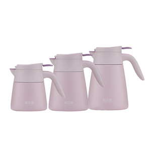 Haers Hot công suất lớn phích Ấm đun nước thép không gỉ chân không chai cà phê nồi với xử lý và bộ lọc - Product Image 1