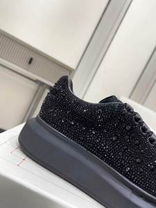 Chaussures de sport décontractées 2026 de haute qualité avec strass, talon épais et amorti, design tendance et luxueux, rehaussantes - Product Image 3