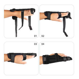 Vinger Spalk Hand Brace Vinger Spalk Voor Boxerbreuken Trigger Vinger Immobilisator Stijltang - Product Image 5