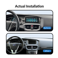 Lecteur multimédia Android 8,8 pouces pour voiture, autoradio, lecteur DVD, GPS, unité principale de navigation, Tulis V40 2011-2018
