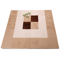Tapis de puzzle en EVA moelleux à emboîtement carré, tapis de sol en EVA moelleux pas cher pour le salon, toucher douillet pour l'hiver
