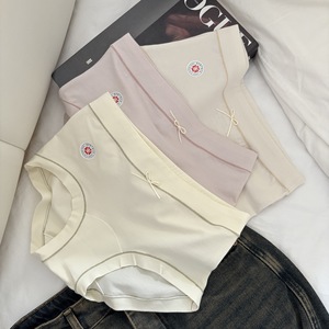 Culottes thermiques d'hiver unies, antibactériennes de qualité médicale, taille mi-haute, grande taille, extensibles et confortables, 95,1 % coton et 5 % élasthanne - Product Image 1