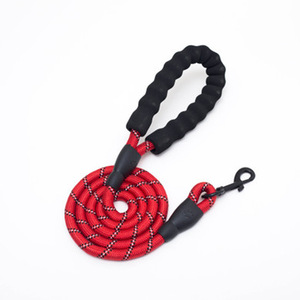 สายจูงสุนัขสะท้อนแสงไนลอนรุ่นล่าสุด สายจูงสุนัขแบบเชือกแข็งแรงทนทานสำหรับสัตว์เลี้ยง - Product Image 2