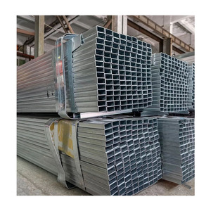 ASTM A123 41x41x2mm bảng điều khiển năng lượng mặt trời gắn chân đế nhúng nóng mạ kẽm thép vuông ống kim loại gi ống thép - Product Image 6