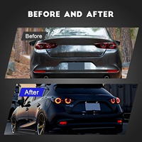 Feux arrière Mazda 3 2019-2022, ensemble de feux arrière LED, clignotants séquentiels Axelas, animation DRL, état neuf, lampes arrière de voiture