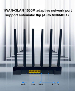 高速MT7981B芯片组3000Mpbs WiFi网状路由器WiFi 6 ax路由器无线以太网端口Wifi6网络路由器 - Product Image 5