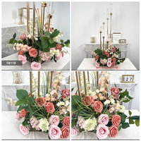 Boule de fleurs personnalisée DKB Factory de 60 cm, centre de table haut de gamme pour mariage, boule de fleurs pour la décoration d'hôtels, de mariages et de fêtes