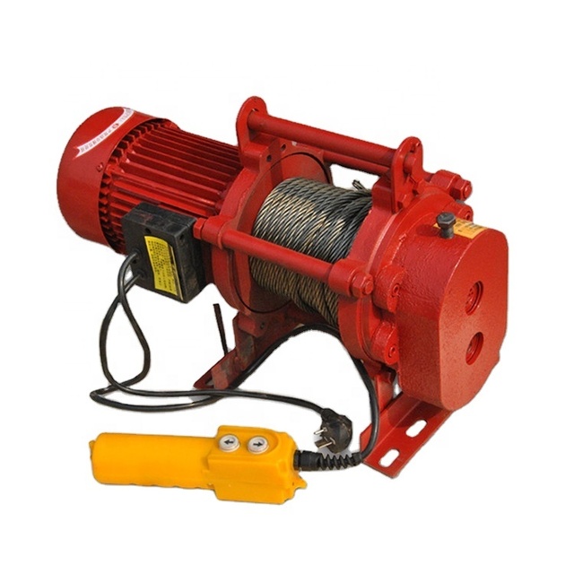 CE Certificate Top Quality 1000-2000kg Electric Winch 220v 380v 400v